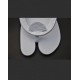 Boite de 10 paires de Mules Tong femme blanches jetables 3 mm