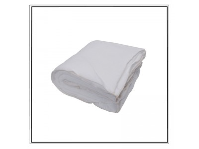 couverture plaid jetable blanc