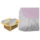 Lot de 50 Drap Housse de Matelas jetable 2 personnes 140 x 2.00 x 25 en 40 gr