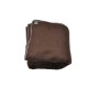 Couverture jetable semi durable lit 1 personne chocolat