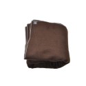 Couverture jetable semi durable lit 1 personne chocolat