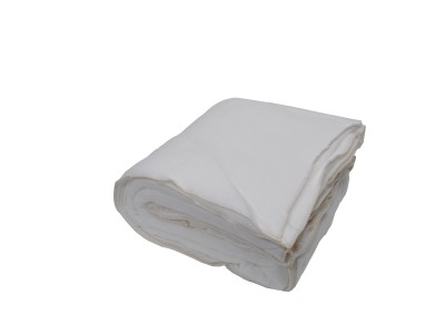couverture plaid jetable blanc
