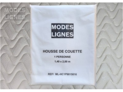 Housse de couette usage unique - 140x200 - 1 personnes